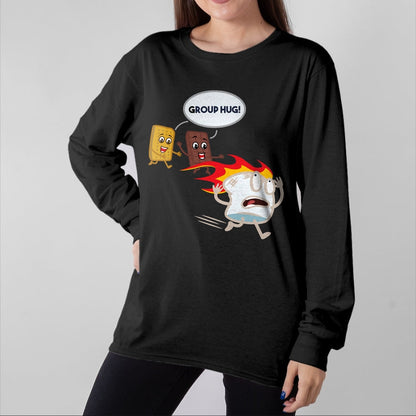 Funny Camping Shirt, Gift For Camping Lover Unisex T-Shirt/Hoodie/Sweatshirt HLT00 - Funny for Men Smores Camping Roasting Outdoor Women T-Shirt