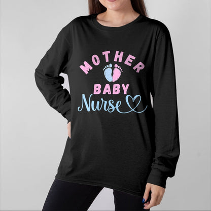 Funny Nurse Shirt, Nurse Unisex T-Shirt/Hoodie/Sweatshirt HLT00 - Postpartum Mother Baby  Nurse Mom Baby Postpartum Nursing T-Shirt