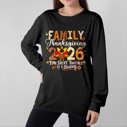 Best Thanksgiving Family Shirt , Funny Thanksgiving UnisexT-Shirt/Hoodie/Sweatshirt HLT00 - Family Thanksgiving 2026 Thanksgiving Crew Matching Group T-Shirt (1)