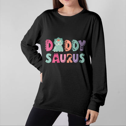 Best Dinosaur Lover Shirt, Funny Dinosaur UnisexT-Shirt/Hoodie/Sweatshirt HLT00 - Daddy Saurus Dad Dinosaur Three Rex Birthday Boy Girl T-Shirt