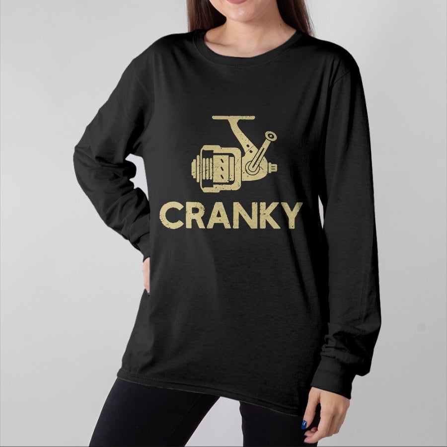 Funny Fishing Shirt, Gift For Fishing Lover Unisex T-Shirt/Hoodie/Sweatshirt HLT00 - Funny Fishing Shirts Crankbait Lure Cranky Fisherman Tees T Shirts for Men and Women