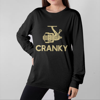 Funny Fishing Shirt, Gift For Fishing Lover Unisex T-Shirt/Hoodie/Sweatshirt HLT00 - Funny Fishing Shirts Crankbait Lure Cranky Fisherman Tees T Shirts for Men and Women