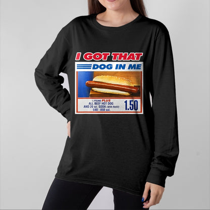 Cute Capybara Shirt, Funny Capybara Unisex T-Shirt/Hoodie/Sweatshirt HLT00 - Retro Vintage I Got that Dog in Me Funny Hotdog Men Women T-Shirt