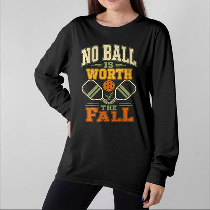 Funny Pickleball Shirt, Pickleball Lover Unisex T-Shirt/Hoodie/Sweatshirt HLT00 - No Pickleball Today Sad Funny Pickleball T-Shirt