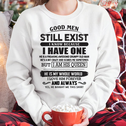 Good Men Still Exist - Perfect Gift For Your Girlfriend, Wife From Boyfriend, Husband - DTSM00 (SKU26T-0192-00)