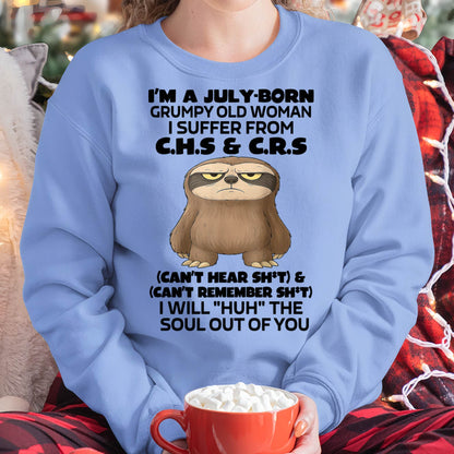 July - Grumpy Old Woman - Birrthday Gift For Women - DTSM07 (SKU09-21-07)