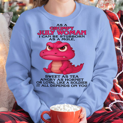 July - Grumpy Old Woman - Perfect Gift For Women - DTSM07 (SKU09-31-07)