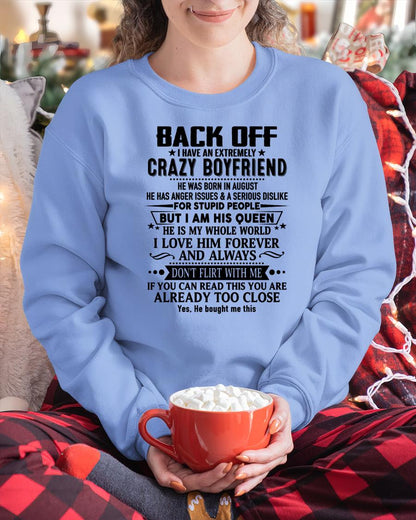 August - Back Off I Have An Extremely Crazy Boyfriend - NGHL08 (SKUT-BACKOFF-08)