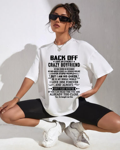 December - Back Off I Have An Extremely Crazy Boyfriend - NGHL12 (SKUT-BACKOFF-12)