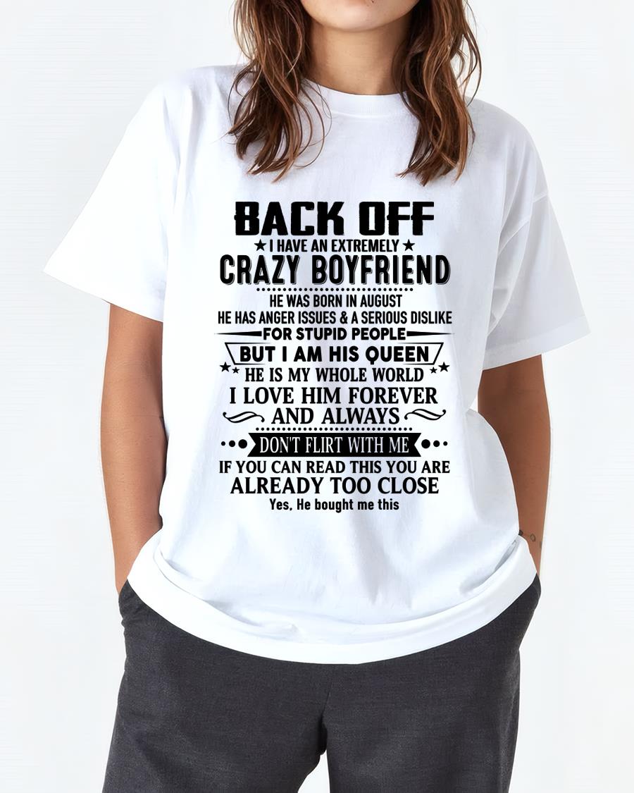 August - Back Off I Have An Extremely Crazy Boyfriend - NGHL08 (SKUT-BACKOFF-08)