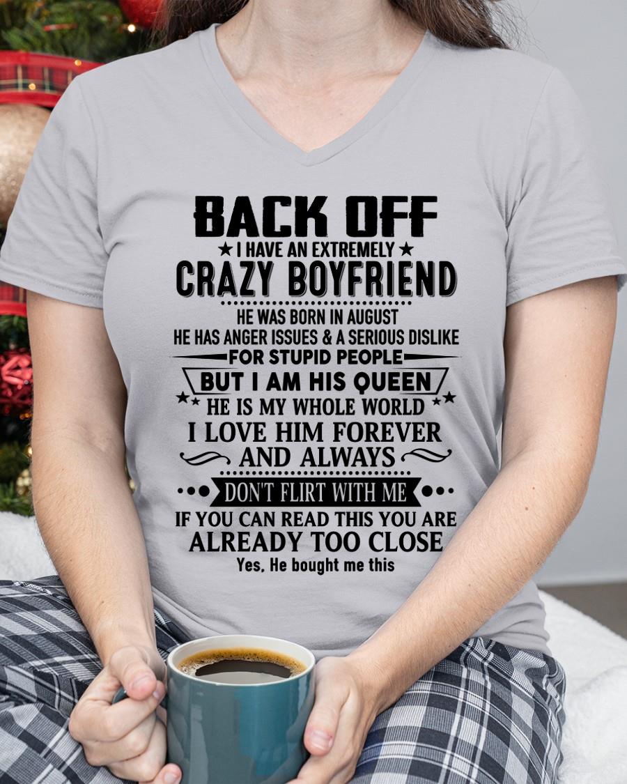 August - Back Off I Have An Extremely Crazy Boyfriend - NGHL08 (SKUT-BACKOFF-08)