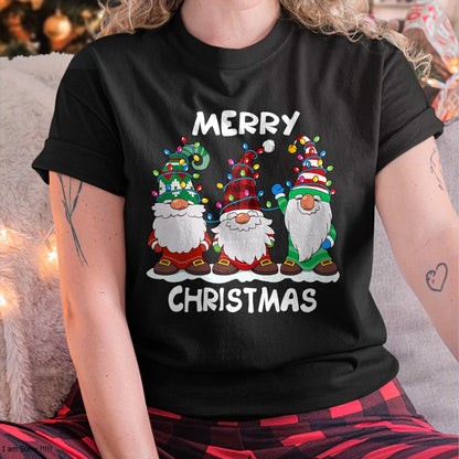 Christmas Shirts for Family, Funny christmas shirts, Christmas Unisex T-Shirt/Hoodie/Sweatshirt HLT00 - Merry Christmas Gnomes Xmas Family Men Women T-Shirt