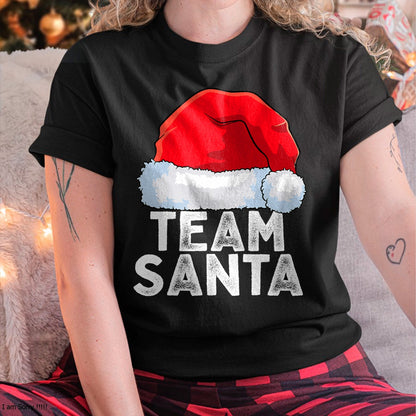 Christmas Shirts for Family, Funny christmas shirts, Christmas Unisex T-Shirt/Hoodie/Sweatshirt HLT00 - Team Santa Family Tradition Christmas Squad Matching Pajamas T-Shirt