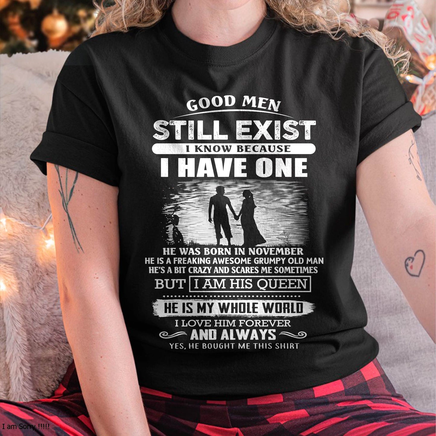 NOVEMBER - GOOD MEN STILL EXIST - PERFECT GIFT FROM HUSBAND, BOYFRIEND - DTSM11 (SKU2604-306-11)
