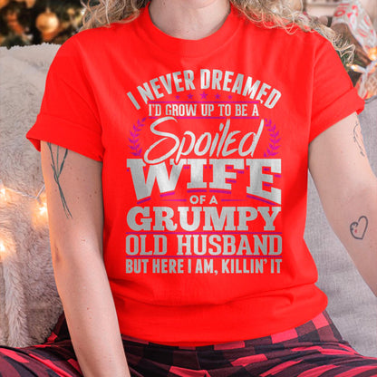 I am Spoiled Wife - Gift for Wife From Husband - NGHL00