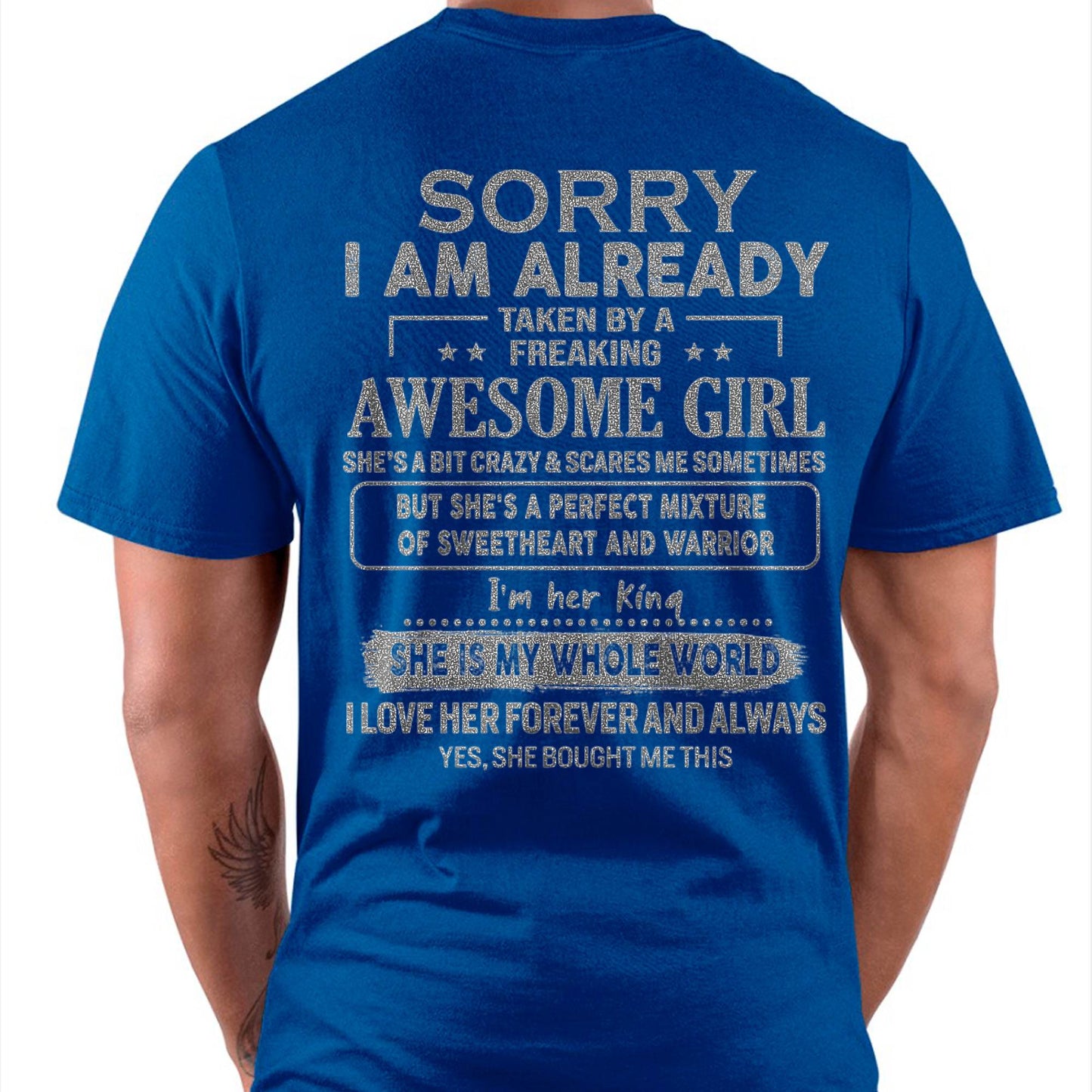 I’m Her King Shirt - Perfect Gift For Your Boyfriend DTSM00 (SKU04-86-00)