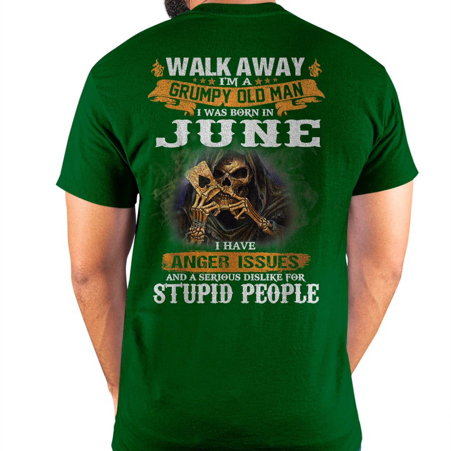 June - Grumpy Old Man T-Shirt – Perfect Gift For Men - DTSM06 (SKU09-89-06)