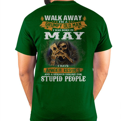 May - Grumpy Old Man T-Shirt – Perfect Gift For Men - DTSM05 (SKU09-89-05)