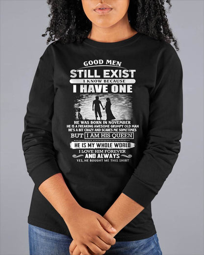 NOVEMBER - GOOD MEN STILL EXIST - PERFECT GIFT FROM HUSBAND, BOYFRIEND - DTSM11 (SKU2604-306-11)