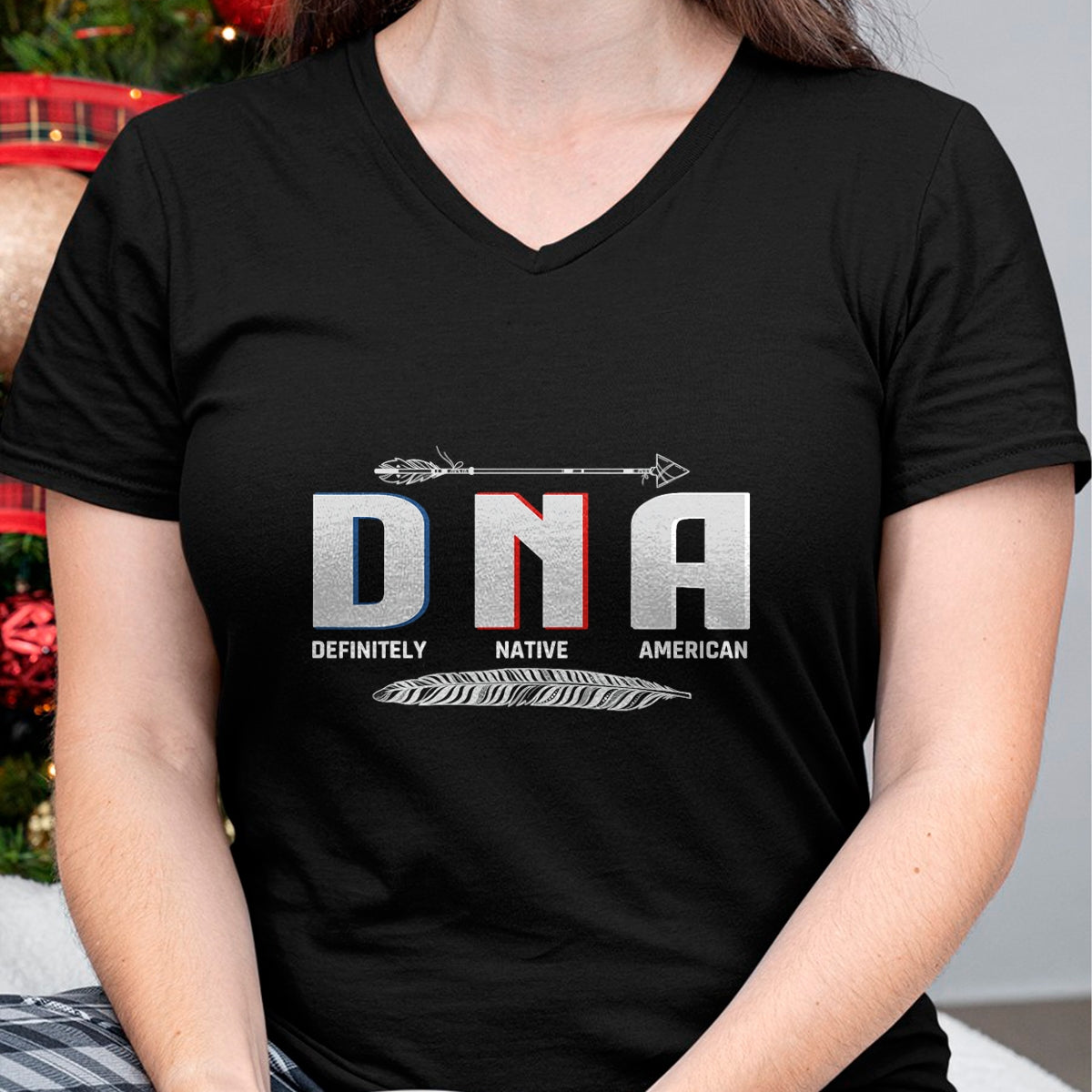 Native American T-Shirts, Vintage Native American Unisex T-Shirt/Hoodie/Sweatshirt HLT00 - Native American DNA Native Indian Pride Indigenous T-Shirt (1)