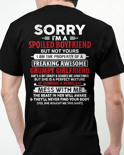 Spoiled Boyfriend - Perfect Gift From Girlfriend - DTSM00 (SKU11-18-00)