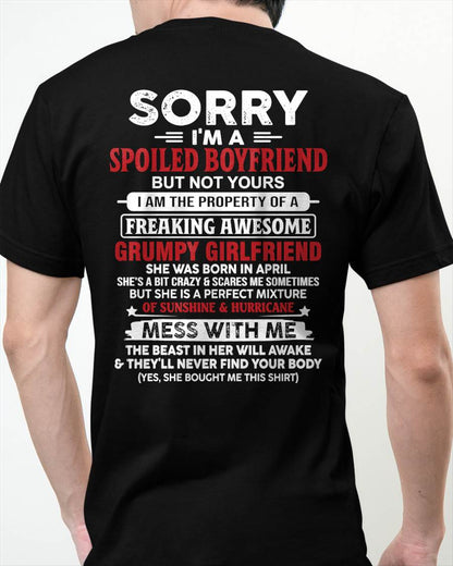 April - Spoiled Boyfriend - Perfect Gift From Girlfriend - DTSM04 (SKU11-18-04)