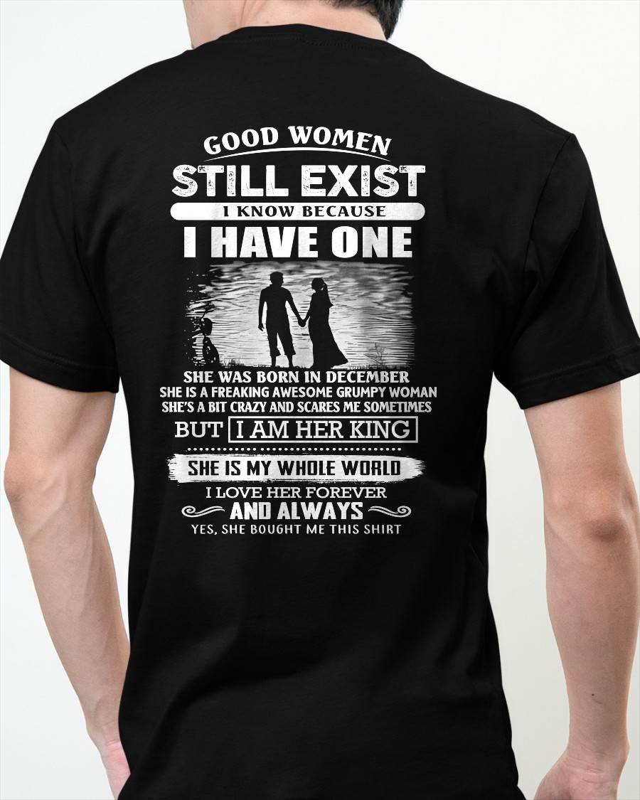 DECEMBER - GOOD WOMEN STILL EXIST - PERFECT GIFT FROM WIFE, GIRLFRIEND - DTSM12 (SKU2604-293-12)