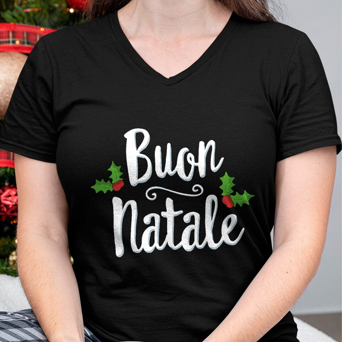 Christmas Shirts for Family, Funny christmas shirts, Christmas Unisex T-Shirt/Hoodie/Sweatshirt HLT00 - Buon Natale Italy Pride Xmas Holiday Italian Christmas T-Shirt
