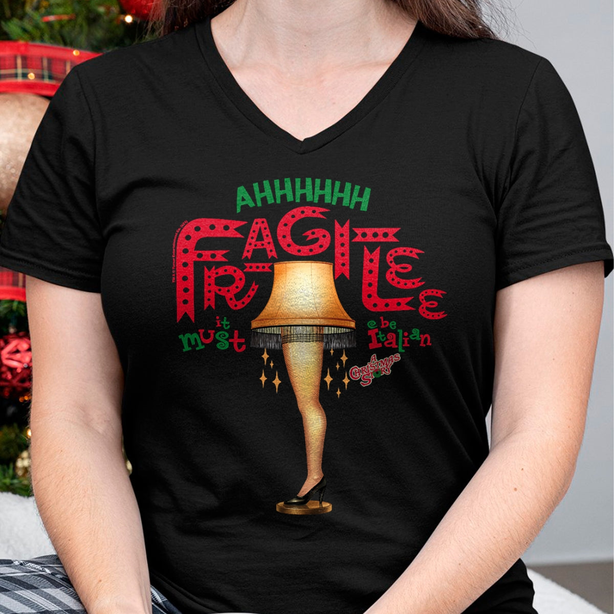 Christmas Shirts for Family, Funny christmas shirts, Christmas Unisex T-Shirt/Hoodie/Sweatshirt HLT00 - A Christmas Story Ahh Fragilee T-Shirt