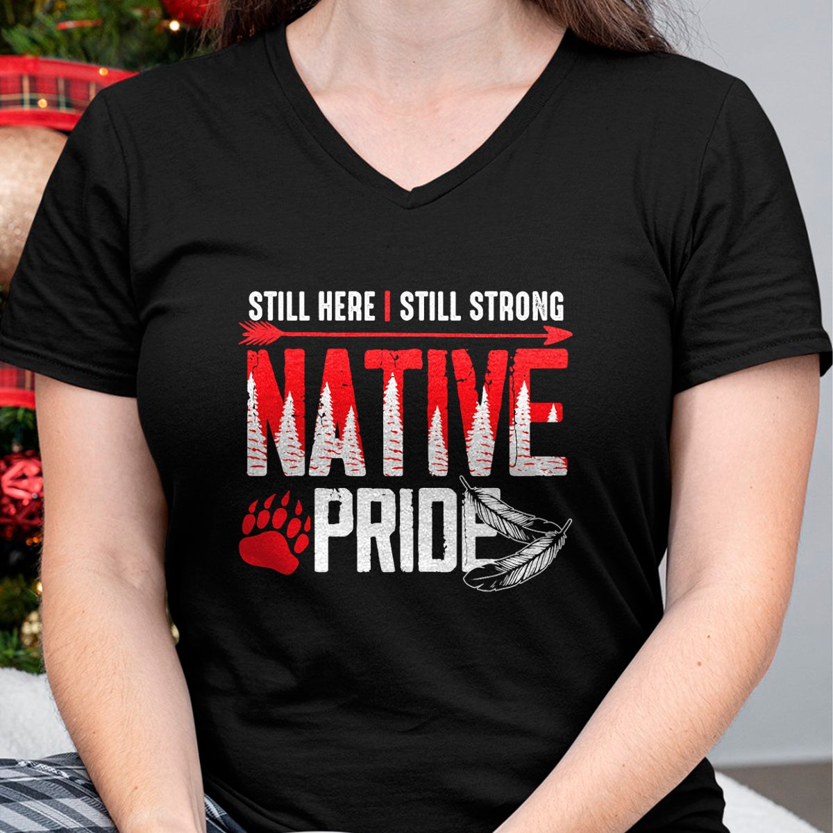 Native American T-Shirts, Vintage Native American Unisex T-Shirt/Hoodie/Sweatshirt HLT00 - Native American Heritage Indigenous Pride Native American T-Shirt (1)