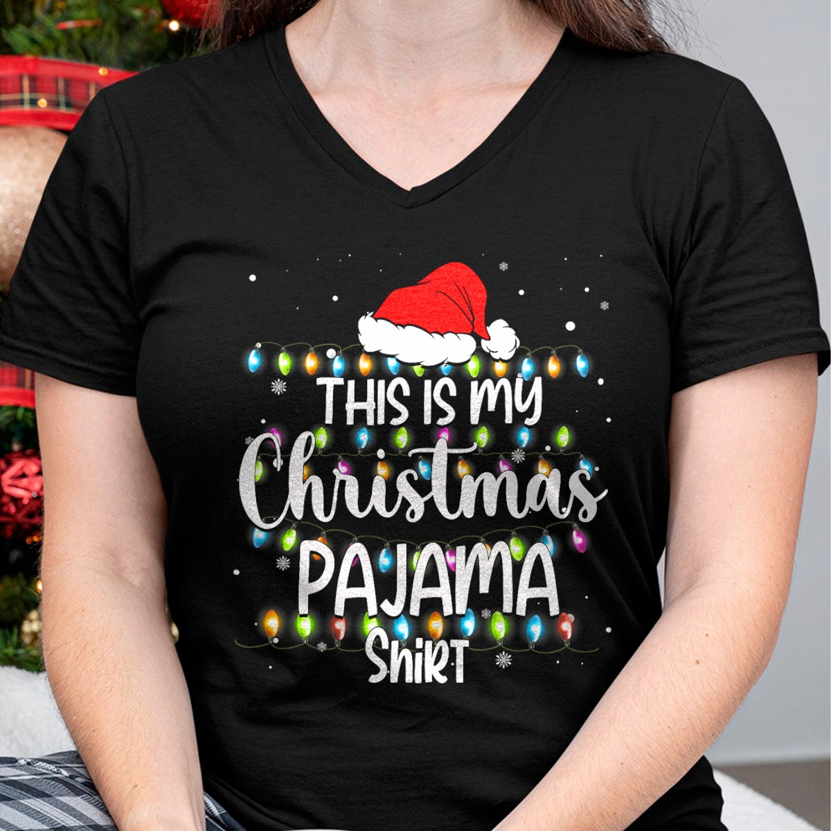 Christmas Shirts for Family, Funny christmas shirts, Christmas Unisex T-Shirt/Hoodie/Sweatshirt HLT00 - This Is My Christmas Pajama Shirt Funny Family Matching Xmas T-Shirt