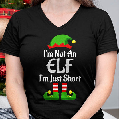 Christmas Shirts for Family, Funny christmas shirts, Christmas Unisex T-Shirt/Hoodie/Sweatshirt HLT00 - I'm Not An Elf Family Christmas Pjs Matching Men Women Kids T-Shirt