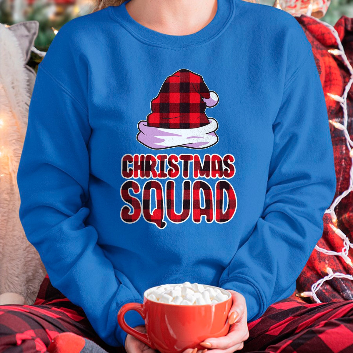 Christmas Shirts for Family, Funny christmas shirts, Christmas Unisex T-Shirt/Hoodie/Sweatshirt HLT00 - Christmas Squad Family Group Matching Christmas Party Pajama T-Shirt