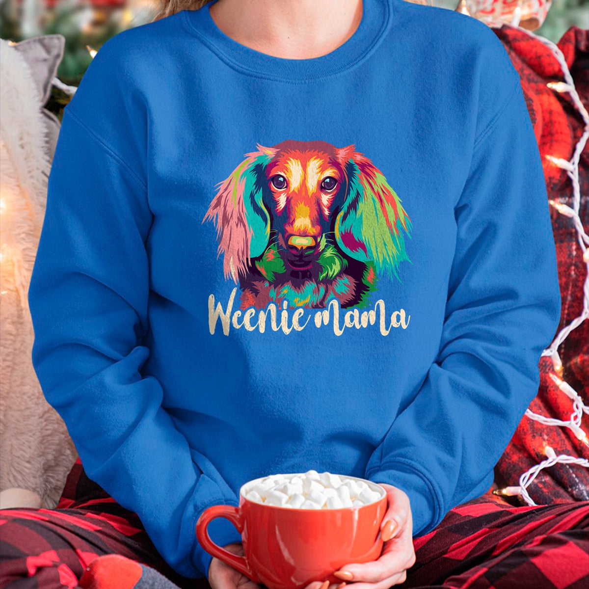 Dog Love Shirt, Dog Lover Gift T-Shirt/Hoodie/Sweatshirt HLT00 - Dachshund-Shirt Women Weenie Mama Mothers Day Weiner Dog Mom T-Shirt