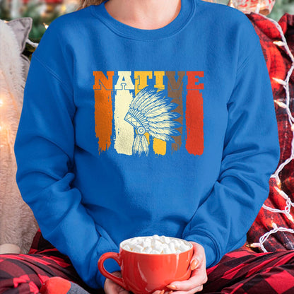 Native American T-Shirts, Vintage Native American Unisex T-Shirt/Hoodie/Sweatshirt HLT00 - Native American Choctaw America Traditional American Indian T-Shirt