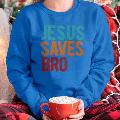 Christian Tee, Christian Faith Unisex T-Shirt/Hoodie/Sweatshirt HLT00 - Jesus Saves Bro Christian Religious Jesus T-Shirt