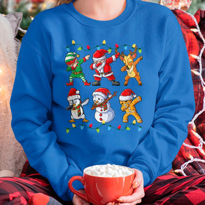 Christmas Shirts for Family, Funny christmas shirts, Christmas Unisex T-Shirt/Hoodie/Sweatshirt HLT00 - Dabbing Santa Elf Friends Christmas Boys Girls Men Xmas Dab T-Shirt