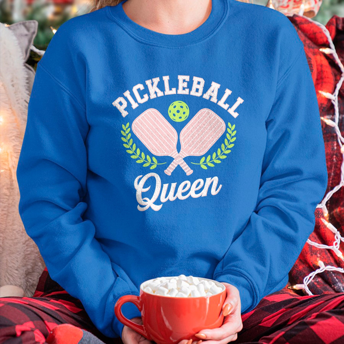 Funny Pickleball Shirt, Pickleball Lover Unisex T-Shirt/Hoodie/Sweatshirt HLT00 - Pickleball Queen Funny Pickleball Player T-Shirt