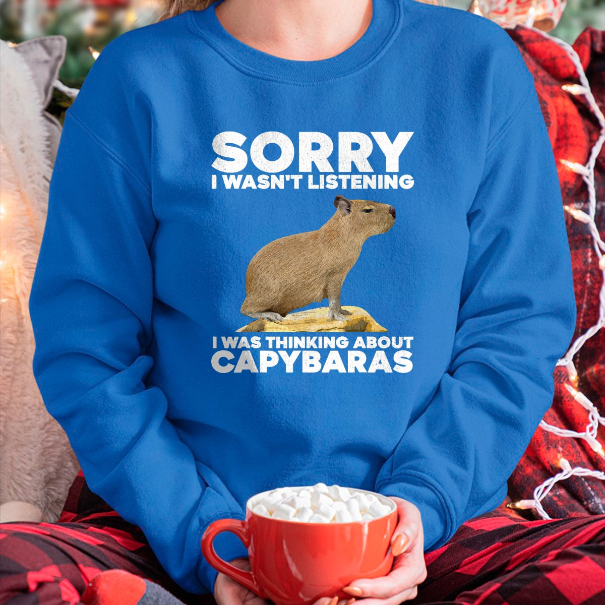 Cute Capybara Shirt, Funny Capybara UnisexT-Shirt/Hoodie/Sweatshirt HLT00 - Best Capybara Design for Men Women Kids Pet Rodent Capybara T-Shirt