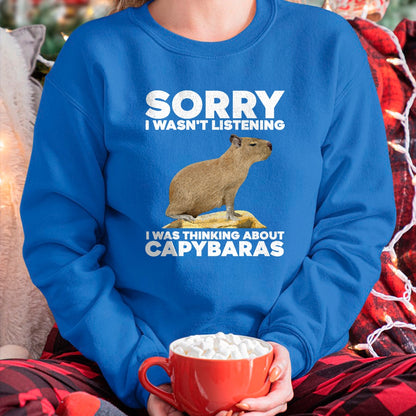 Cute Capybara Shirt, Funny Capybara UnisexT-Shirt/Hoodie/Sweatshirt HLT00 - Best Capybara Design for Men Women Kids Pet Rodent Capybara T-Shirt