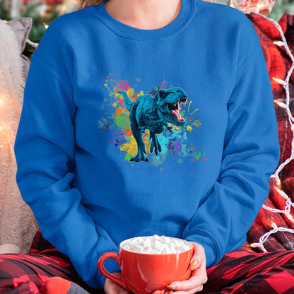 Best Dinosaur Lover Shirt, Funny Dinosaur UnisexT-Shirt/Hoodie/Sweatshirt HLT00 - Colorful Retro T Rex Dinosaur Gear for Men, Women & Kids T-Shirt
