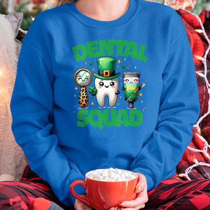 Patrick Day Shirts for Family, Funny Patrick Day shirts, st patrick's day Unisex T-Shirt/Hoodie/Sweatshirt HLT00 - saint patrick day dental squad th irish dentist nurse (1)