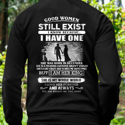 DECEMBER - GOOD WOMEN STILL EXIST - PERFECT GIFT FROM WIFE, GIRLFRIEND - DTSM12 (SKU2604-293-12)