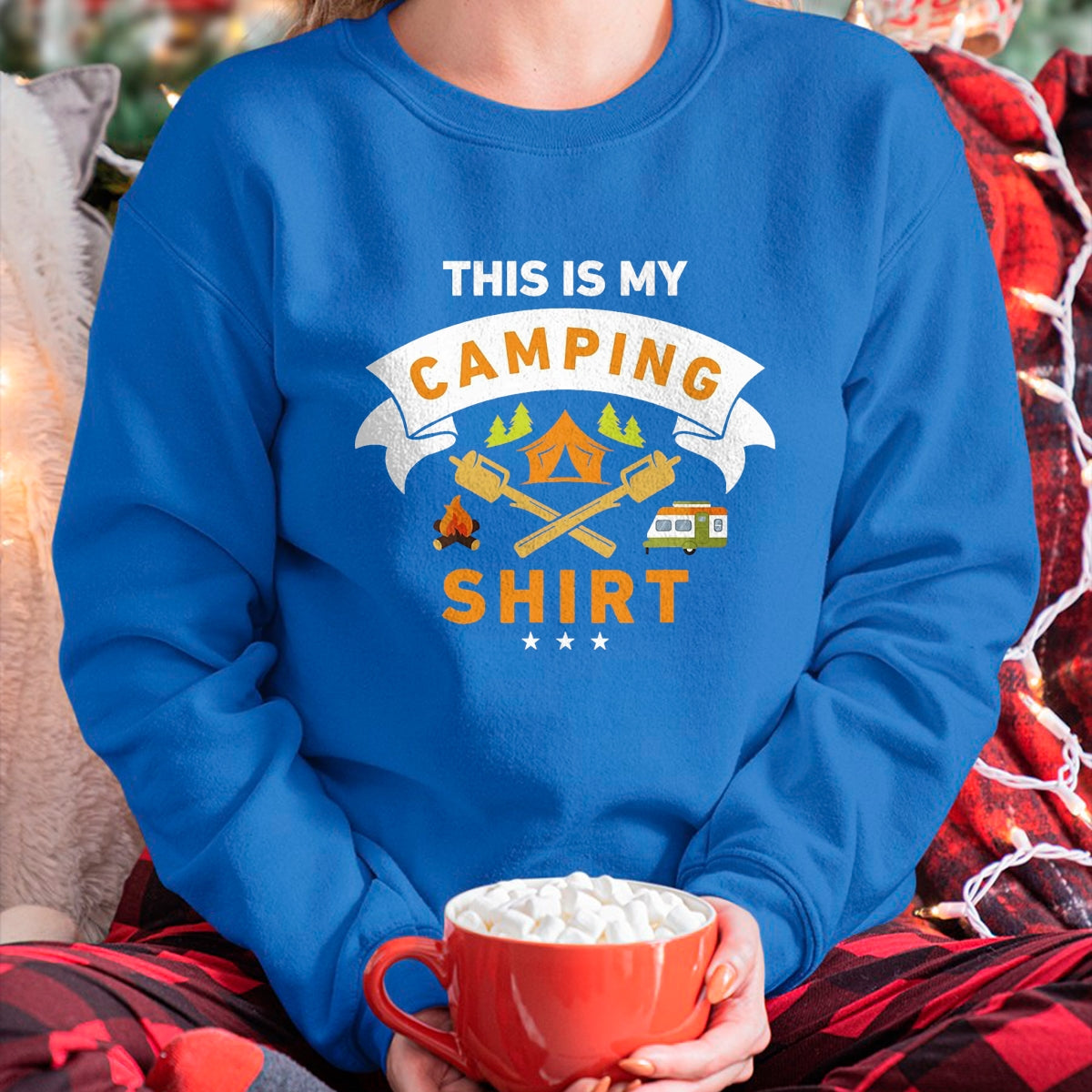 Funny Camping Shirt, Gift For Camping Lover Unisex T-Shirt/Hoodie/Sweatshirt HLT00 - This is My Camping Shirt Funny Camper T-Shirt T-Shirt, Men, Black, 3X-Large