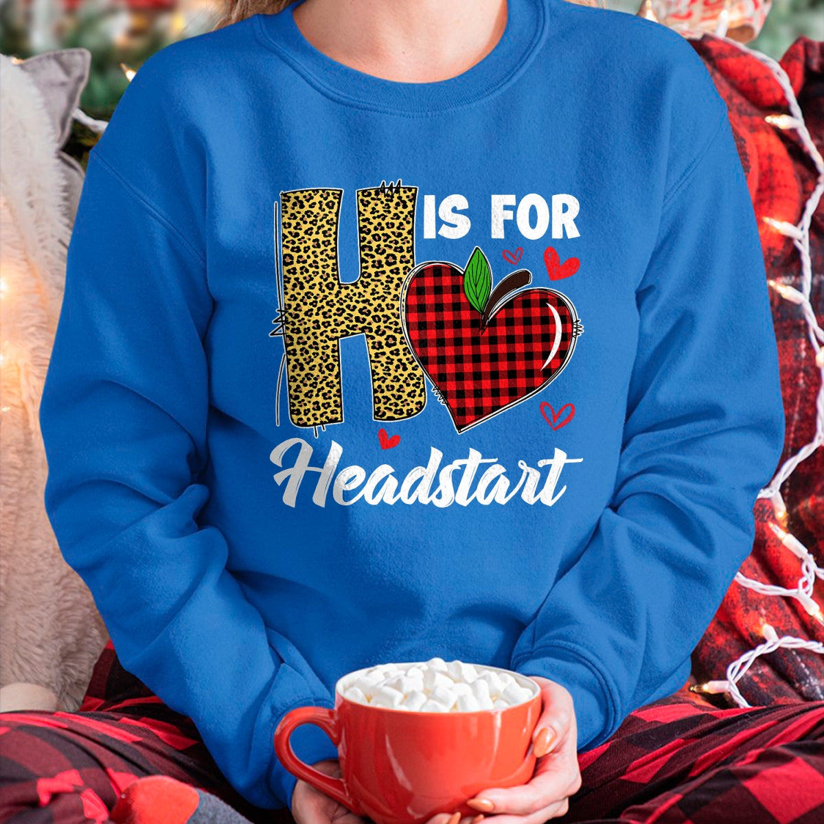 Best Teacher Shirt, Funny Teacher UnisexT-Shirt/Hoodie/Sweatshirt HLT00 - H Is For Headstart Head Start Teacher Leopard Back To School T-Shirt