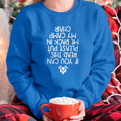 Funny Camping Shirt, Gift For Camping Lover Unisex T-Shirt/Hoodie/Sweatshirt HLT00 - Camping If You Can Read This Funny Camper Men Women Kids T-Shirt