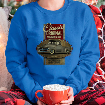 Best Thanksgiving Family Shirt , Funny Thanksgiving UnisexT-Shirt/Hoodie/Sweatshirt HLT00 - Vintage Classic Original American Old Pickup Truck 1940s Car T-Shirt