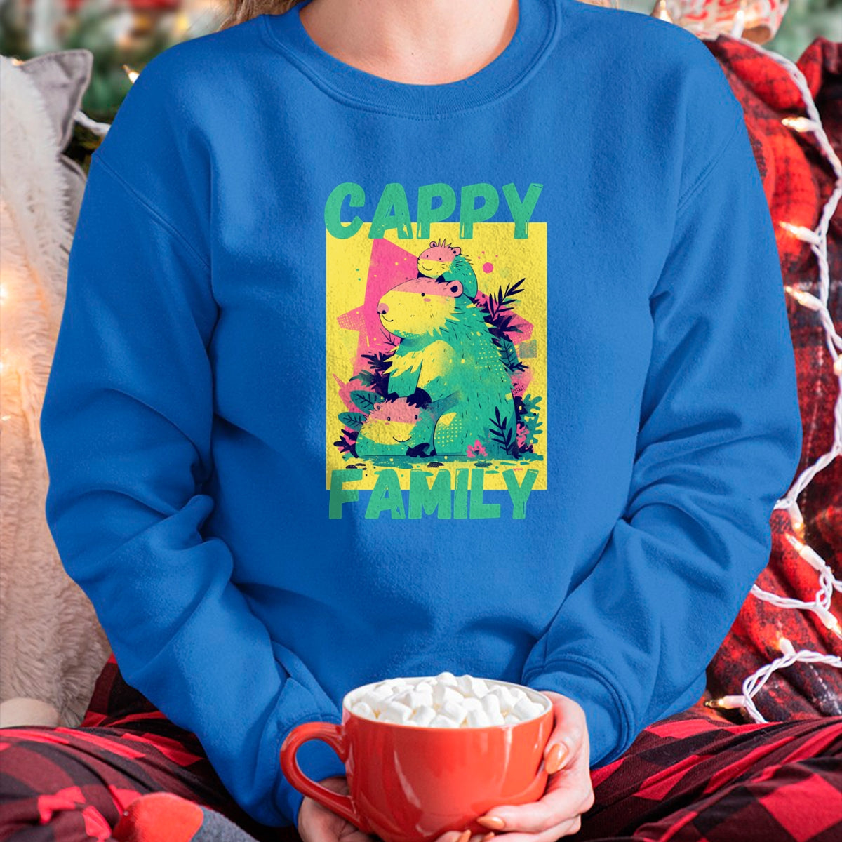 Cute Capybara Shirt, Funny Capybara Unisex T-Shirt/Hoodie/Sweatshirt HLT00 - Capybara Long Sleeve T-Shirt (8)