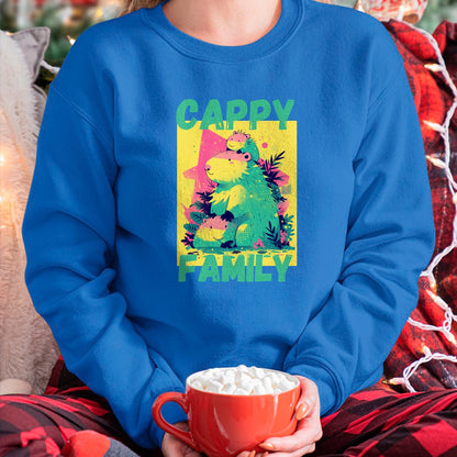 Cute Capybara Shirt, Funny Capybara Unisex T-Shirt/Hoodie/Sweatshirt HLT00 - Capybara Long Sleeve T-Shirt (8)