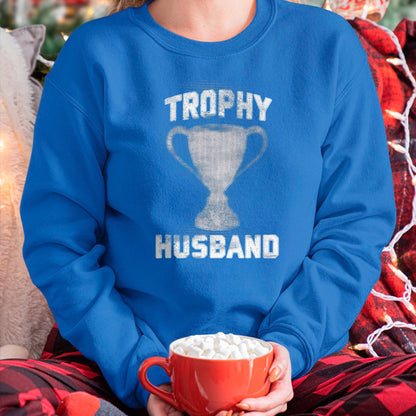 Best Wife Shirt, Wife and Husband Unisex T-Shirt/Hoodie/Sweatshirt HLT00 - Cool Vintage Style Trophy Husband Spouse T-Shirt Valentines T-Shirt